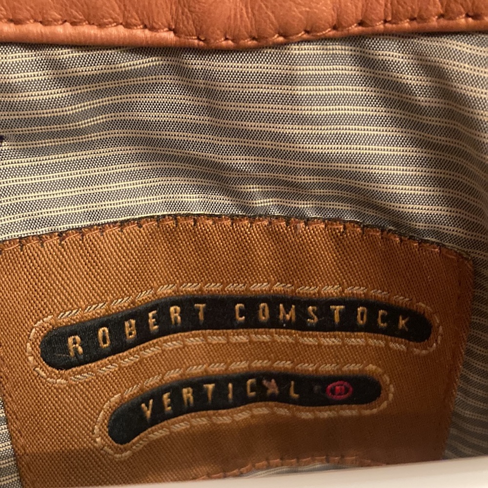 Robert Comstack Lambskin Leather Jacket. Size Xl - image 2